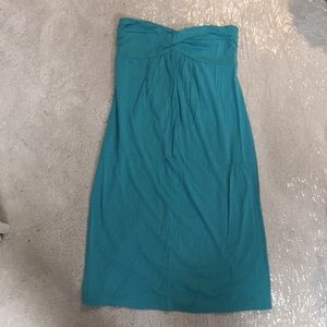 J. Crew Strapless Jersey Dress